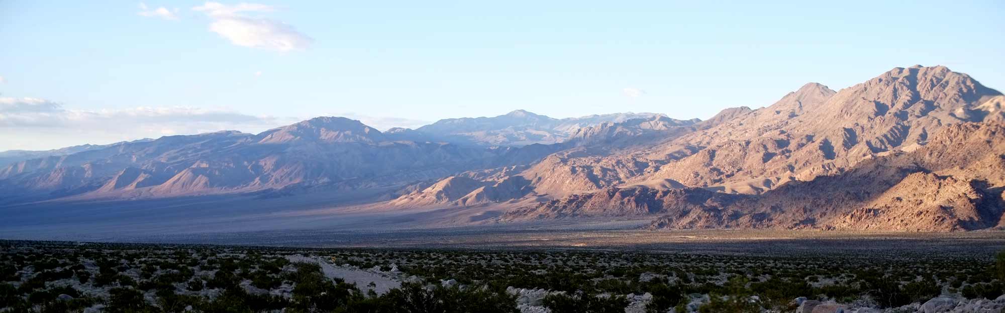 Mountains in Death Valley